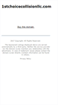 Mobile Screenshot of 1stchoicecollisionllc.com